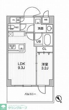 ドゥーエ曳舟の物件間取画像